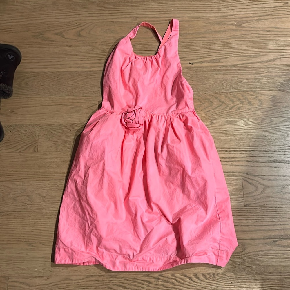 Pink floral Jcrew dress